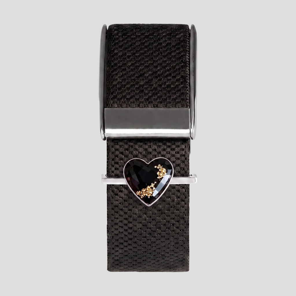 Black Heart Charm