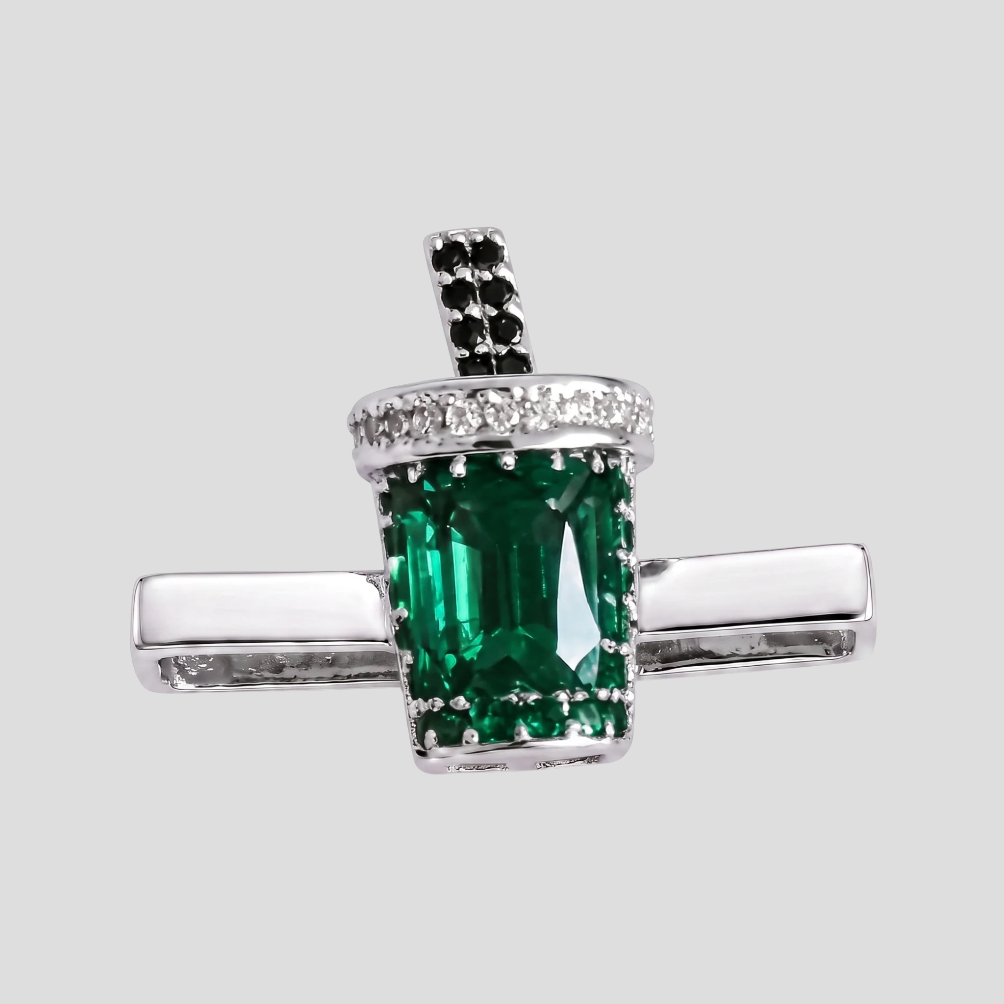 Emerald Cup Charm